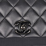 Chanel Bag Black Calfskin DSHW