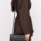 Chanel Bag Black Calfskin RHW