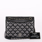 Chanel Bag Black Calfskin RHW