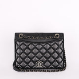 Chanel Bag Black Calfskin RHW
