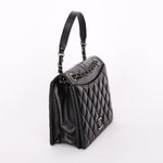 Chanel Bag Black Calfskin RHW