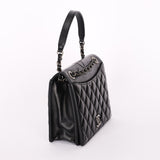 Chanel Bag Black Calfskin RHW