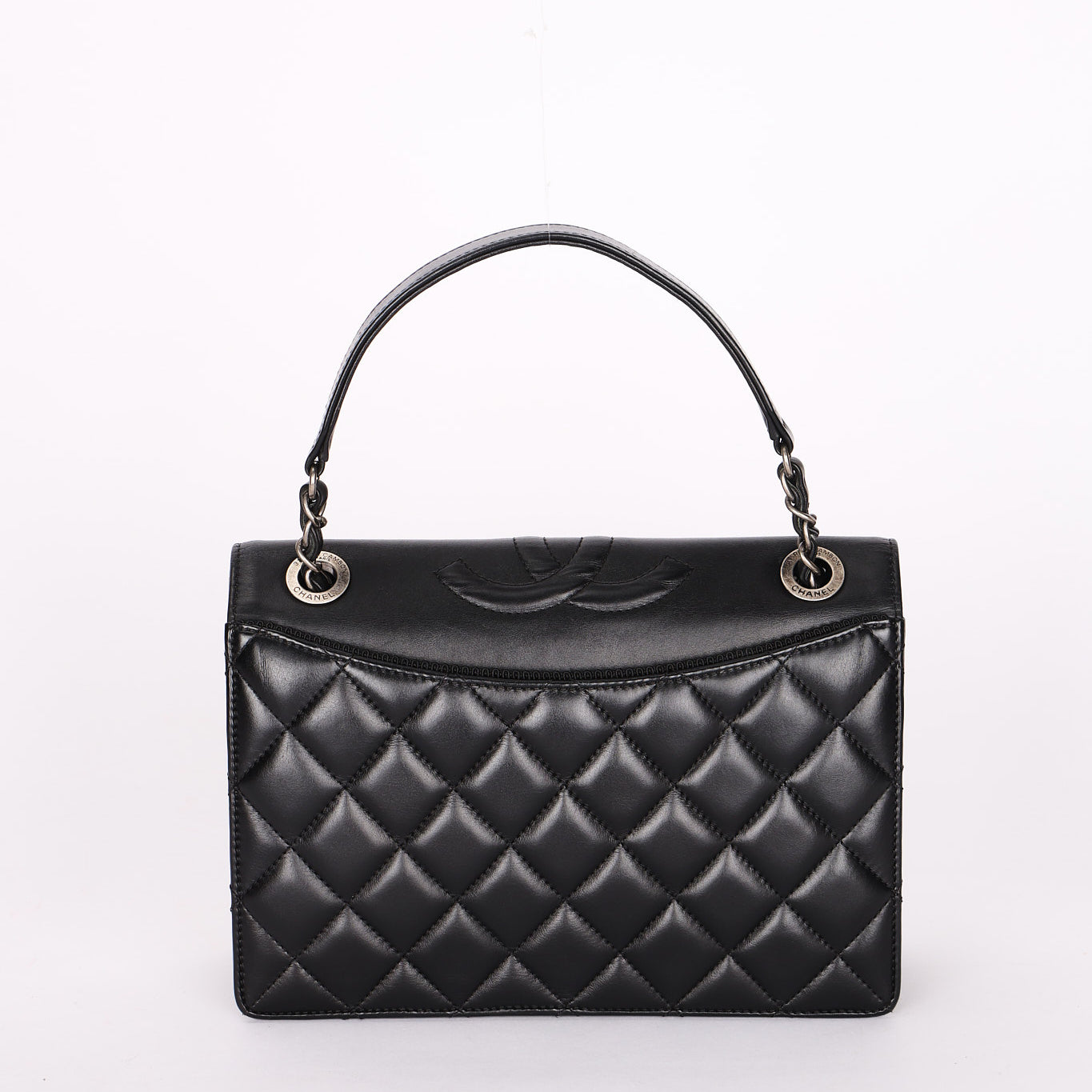 Chanel Bag Black Calfskin RHW