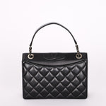 Chanel Bag Black Calfskin RHW