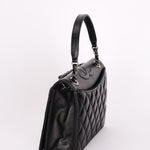 Chanel Bag Black Calfskin RHW