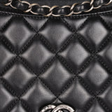 Chanel Bag Black Calfskin RHW