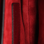 Dior Mini Saddle Bag Bordeaux