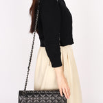 Chanel Jumbo Classic Double Flap Black Lambskin SHW