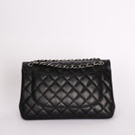Chanel Jumbo Classic Double Flap Black Lambskin SHW