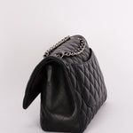 Chanel Jumbo Classic Double Flap Black Lambskin SHW