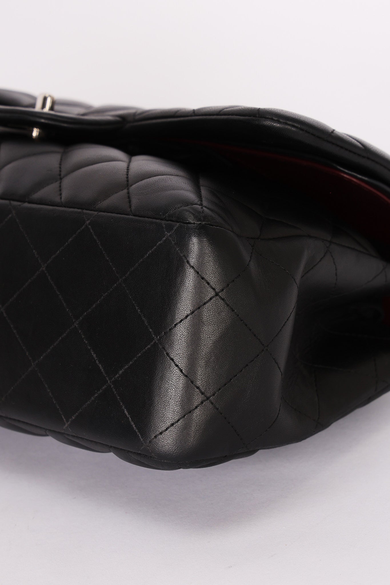 Chanel Jumbo Classic Double Flap Black Lambskin SHW