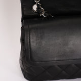 Chanel Jumbo Classic Double Flap Black Lambskin SHW