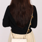 Chanel Heart Charms Mini Flap White Calfskin AGHW