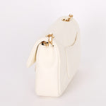 Chanel Heart Charms Mini Flap White Calfskin AGHW