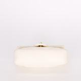 Chanel Heart Charms Mini Flap White Calfskin AGHW