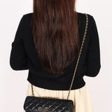 Chanel Bag Black Lambskin AGHW