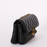Chanel Bag Black Lambskin AGHW