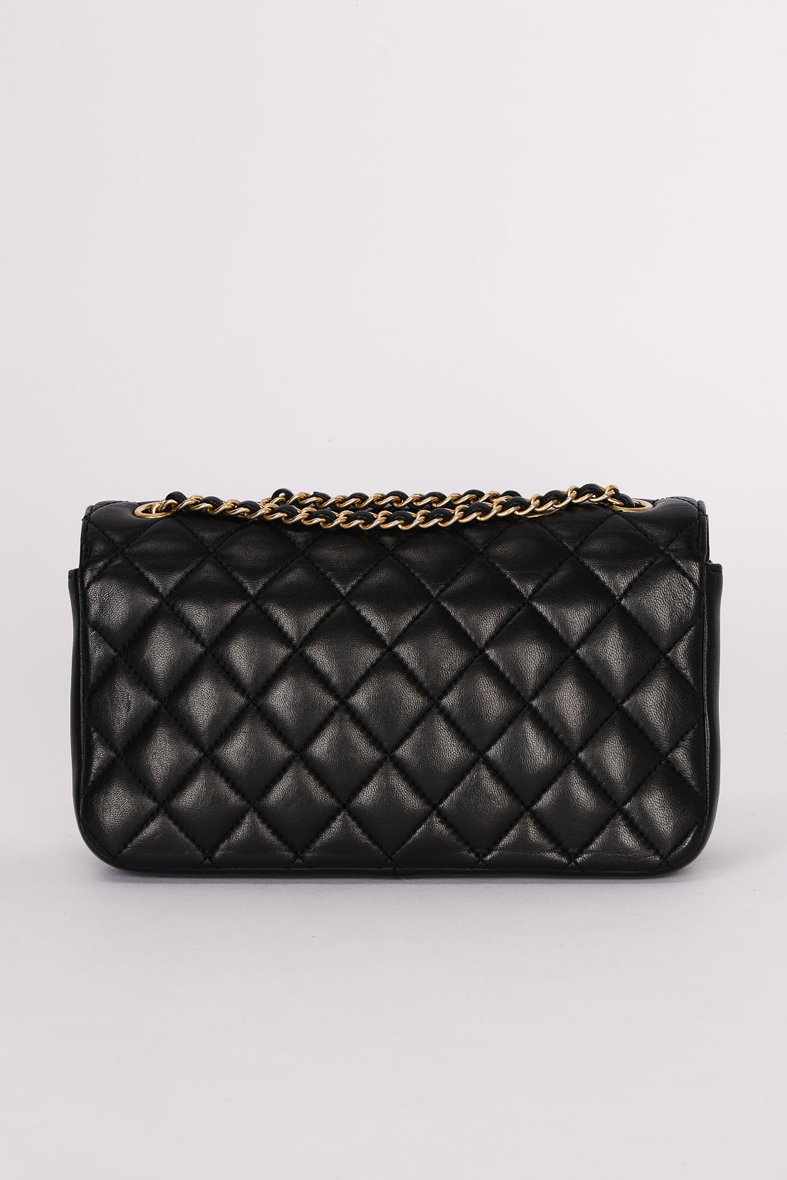 Chanel Bag Black Lambskin AGHW