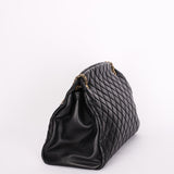 Chanel Just Mademoiselle Bowling Bag Black Calfskin AGHW
