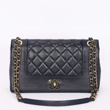 Chanel Bag Navy Calfskin GHW