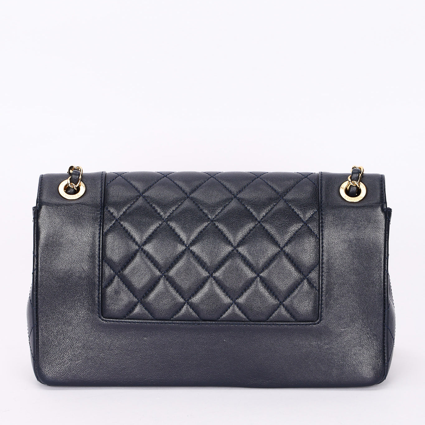 Chanel Bag Navy Calfskin GHW