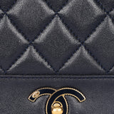 Chanel Bag Navy Calfskin GHW