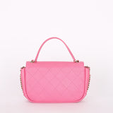 Chanel Bag Magenta Calfskin CGHW