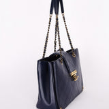 Chanel Bag Navy Calfskin AGHW