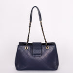 Chanel Bag Navy Calfskin AGHW