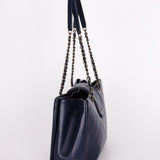Chanel Bag Navy Calfskin AGHW