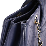 Chanel Bag Navy Calfskin AGHW