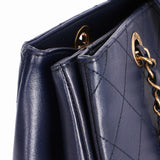 Chanel Bag Navy Calfskin AGHW