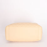 Chanel Timeless Shoulder Bag Beige Caviar GHW