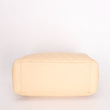 Chanel Timeless Shoulder Bag Beige Caviar GHW