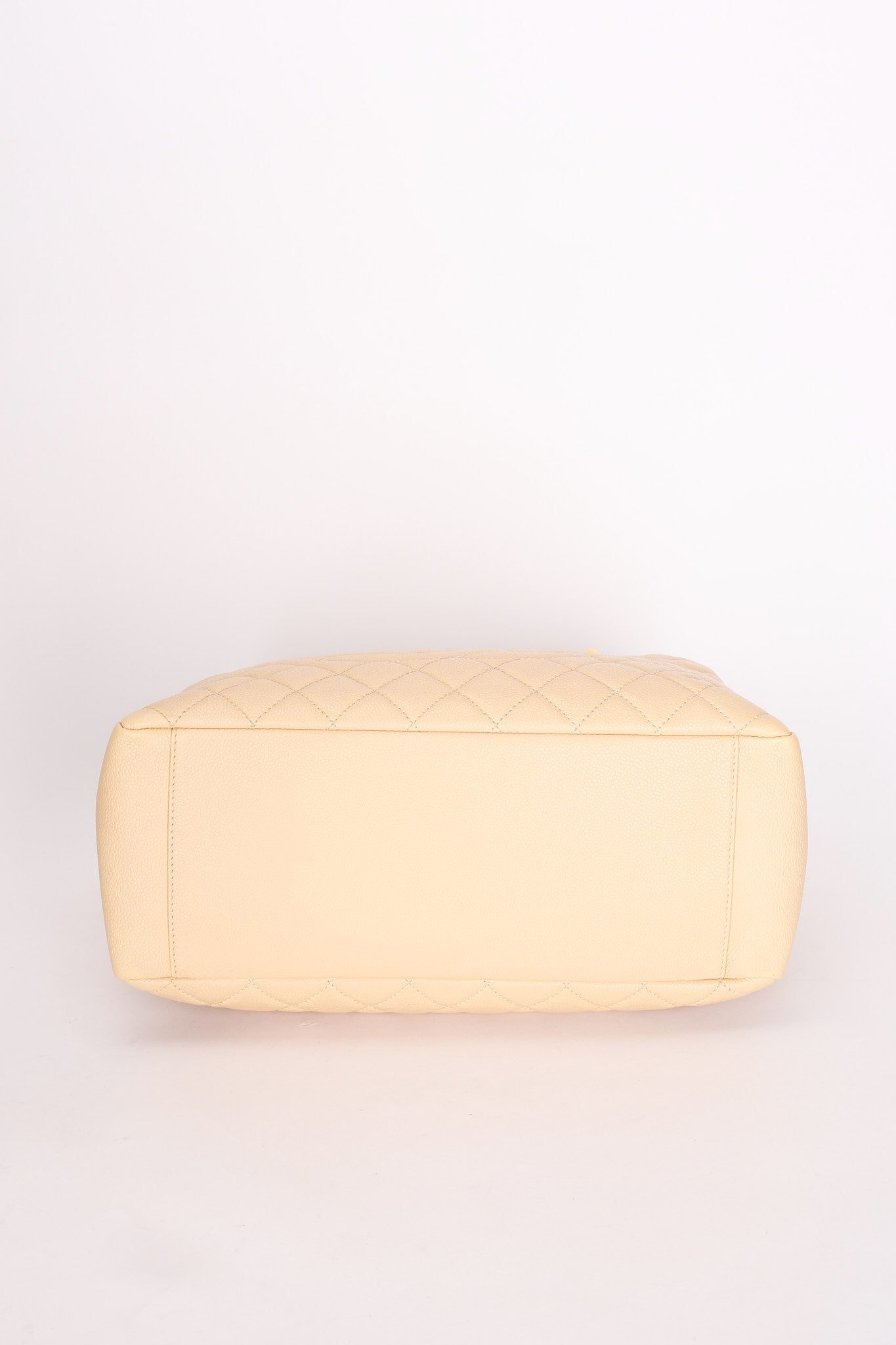Chanel Timeless Shoulder Bag Beige Caviar GHW