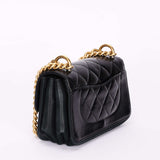 Chanel Small Paris-Cosmopolite Straight Lined Flap Black Calfskin 2018 AGHW