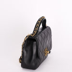 Chanel Bag Black Calfskin AGHW
