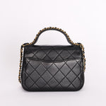 Chanel Bag Black Calfskin AGHW