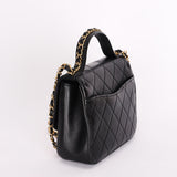 Chanel Bag Black Calfskin AGHW