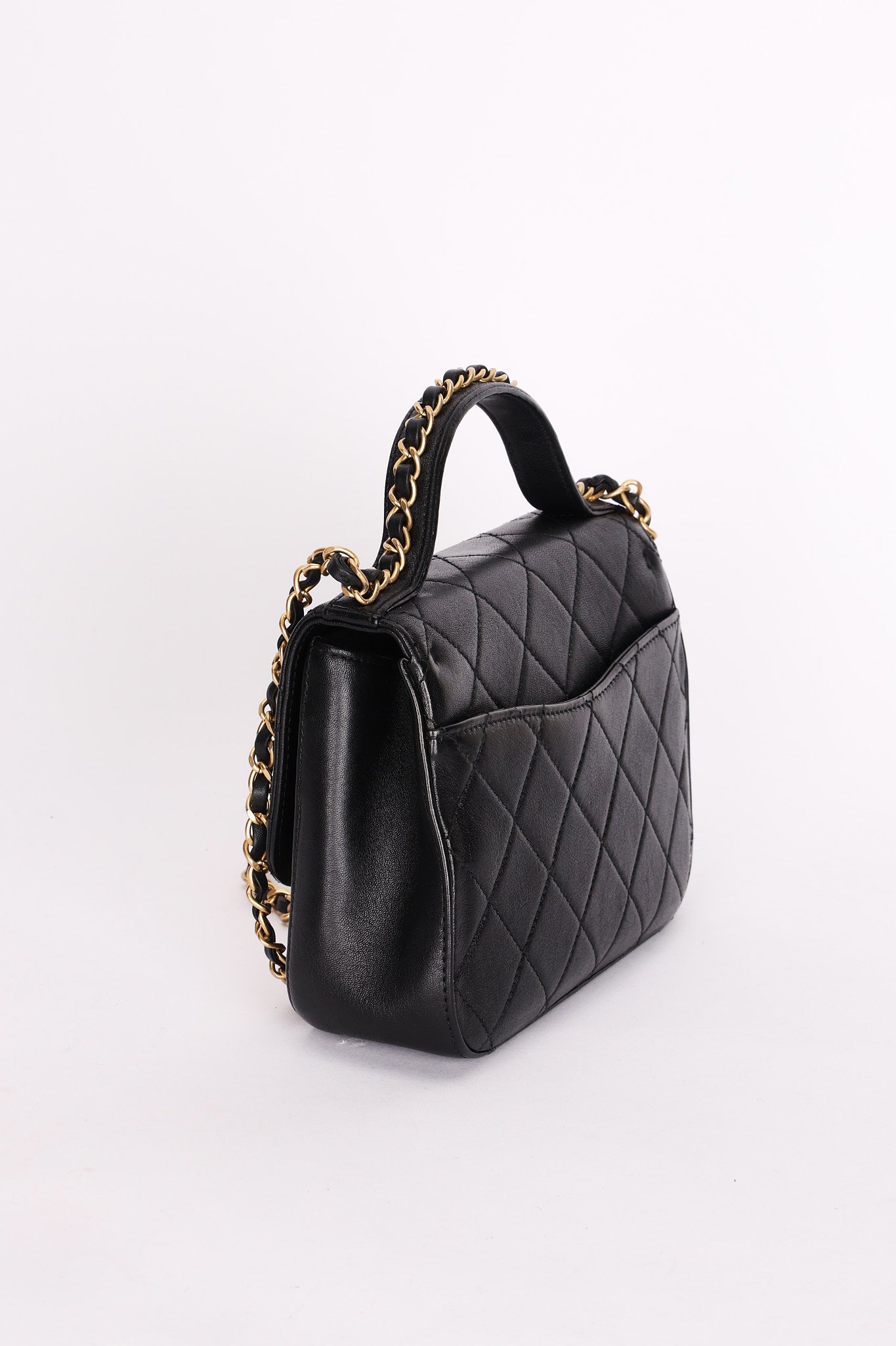 Chanel Bag Black Calfskin AGHW