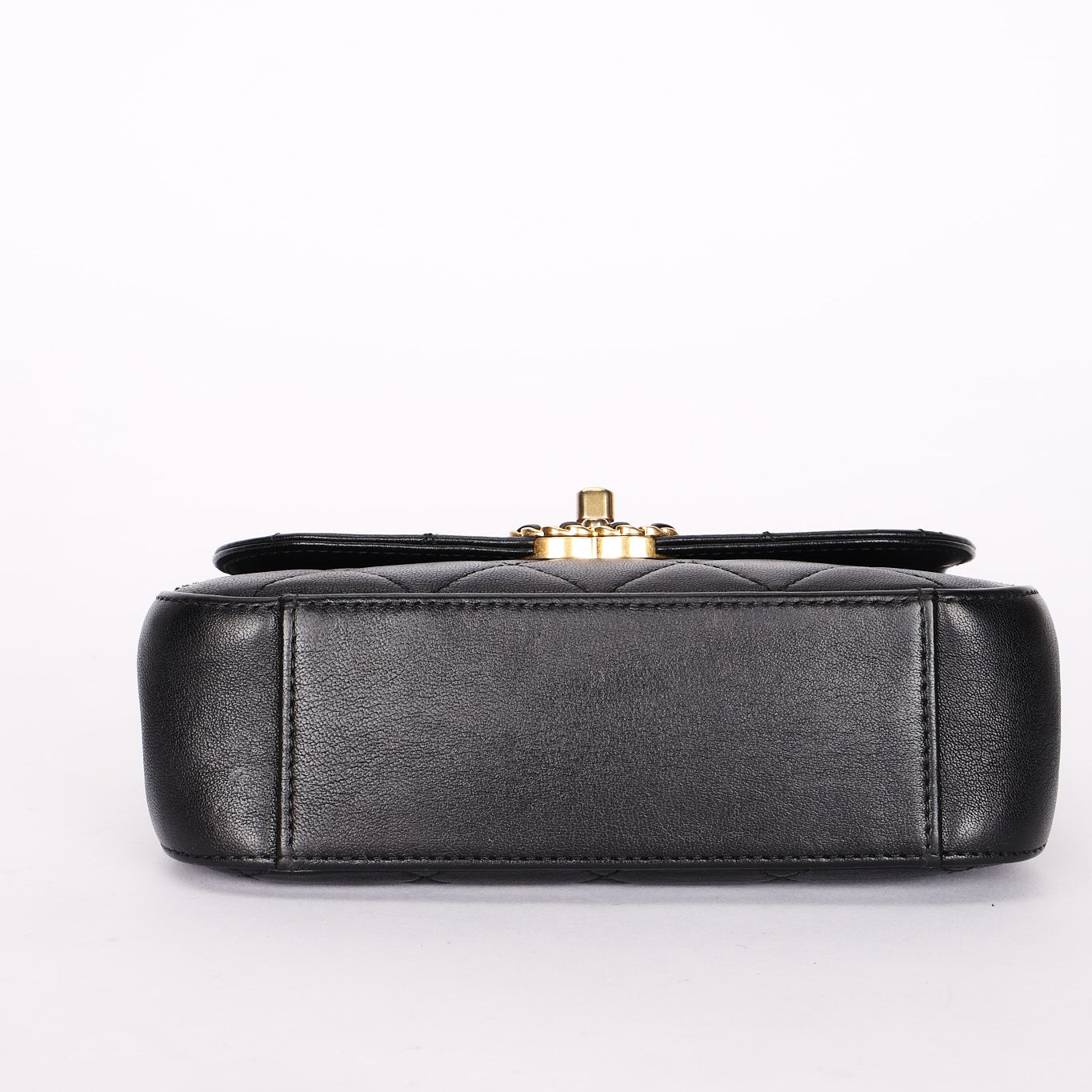 Chanel Bag Black Calfskin AGHW