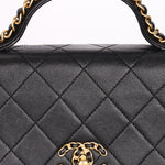 Chanel Bag Black Calfskin AGHW