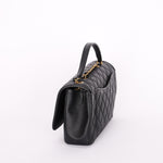 Chanel Medium Filigree Single Flap Black Caviar AGHW