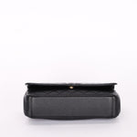 Chanel Medium Filigree Single Flap Black Caviar AGHW