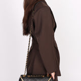 Chanel Bag Black Calfskin AGHW