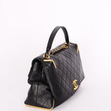 Chanel Bag Black Calfskin AGHW