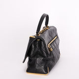 Chanel Bag Black Calfskin AGHW