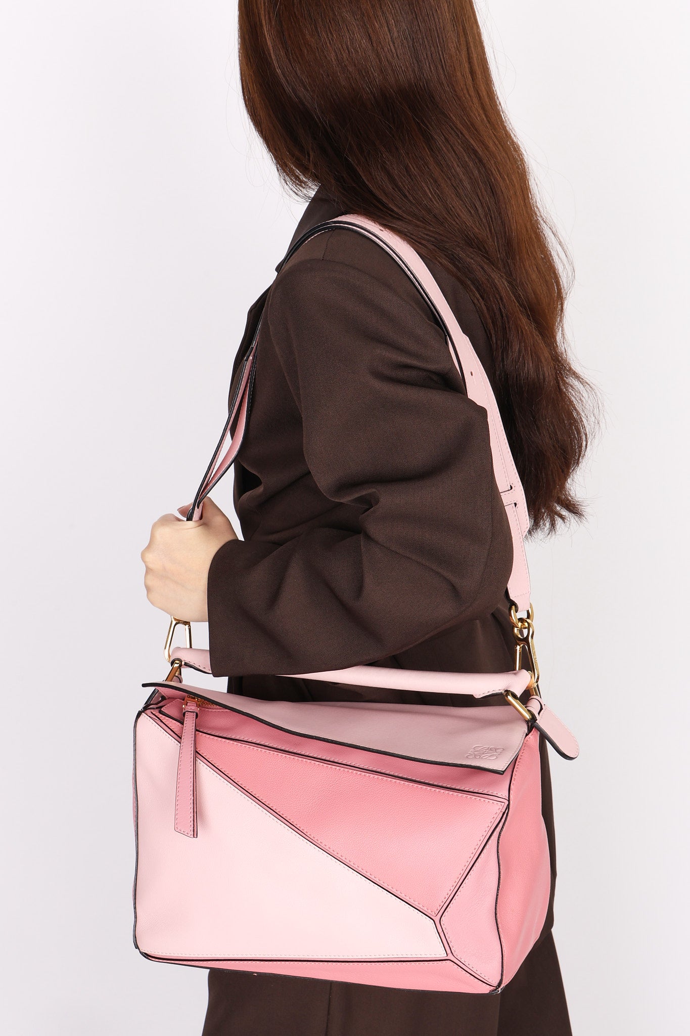 Loewe Medium Tricolor Puzzle Bag