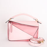 Loewe Medium Tricolor Puzzle Bag Pink