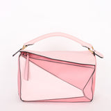 Loewe Medium Tricolor Puzzle Bag Pink